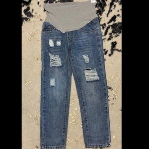 Boutique maternity jeans